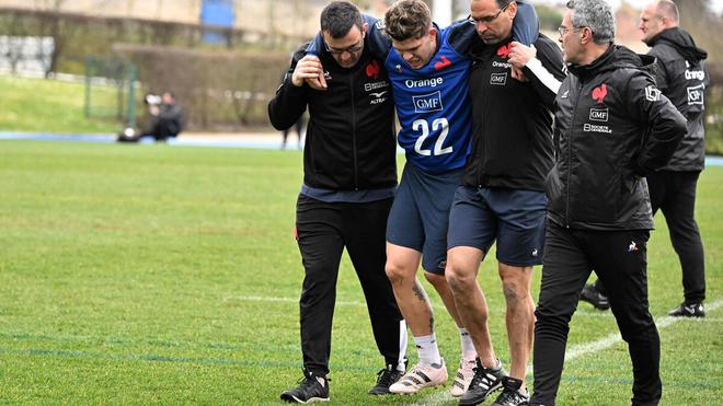 Tournoi des Six Nations : Matthieu Jalibert touché à l’entraînement et forfait pour France-Angleterre