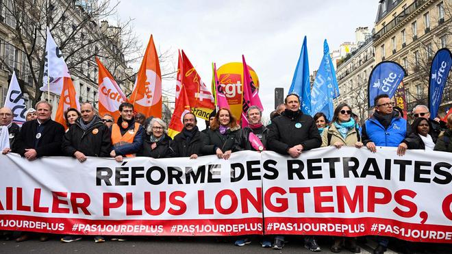 Retraites : les leaders syndicaux attendus devant l'Assemblée nationale ce jeudi