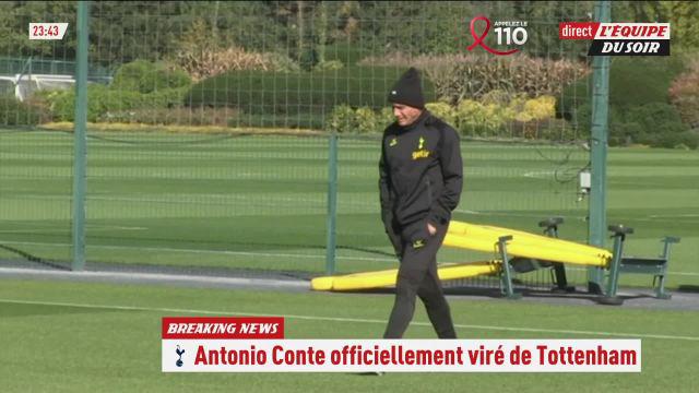 Foot - Angleterre - Tottenham - Tottenham se sépare d'Antonio Conte