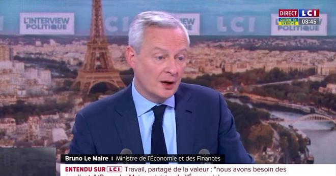 Le bouclier tarifaire sur l'électricité sera maintenu jusqu'à début 2025, annonce Bruno Le Maire