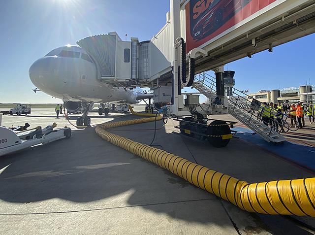 Montpellier passe au parking électrique des avions