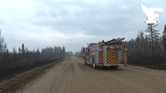 Canada: des milliers d'arbres calcinés après les incendies, les pompiers restent inquiets