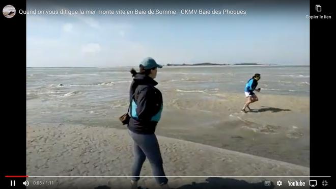Une video de la marée en Baie de Somme cartonne sur le web
