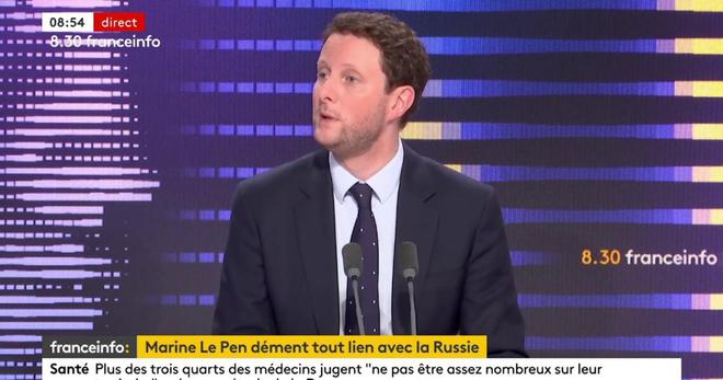«Marine Le Pen reste le meilleur perroquet de Poutine en France», déclare Clément Beaune