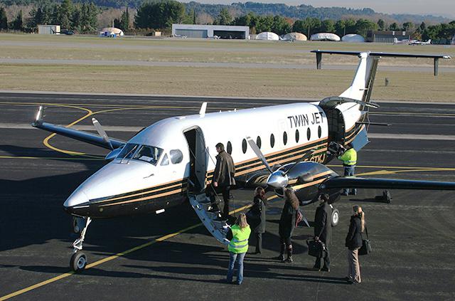 Twin Jet en électrique au départ de Saint Etienne