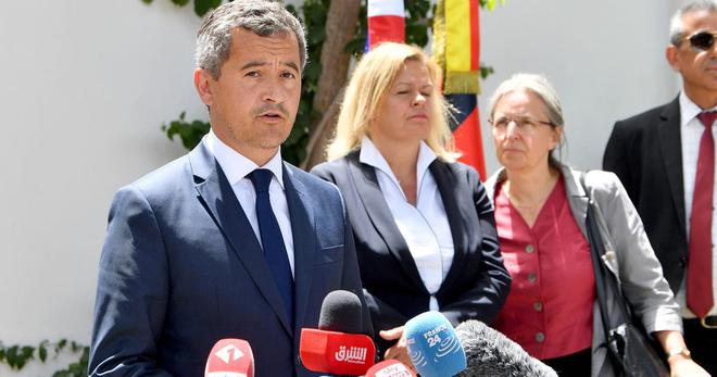 À Tunis, Gérald Darmanin veut maintenir la lutte migratoire