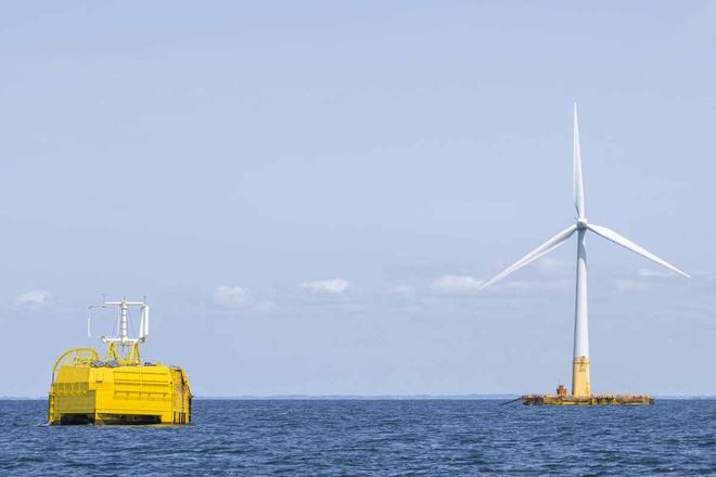 Raccordée à une éolienne flottante, Sealhyfe commence à produire de l’hydrogène vert en Europe