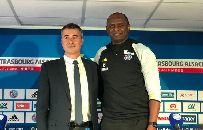 Ligue 1: Patrick Vieira est le nouvel entraîneur de Strasbourg