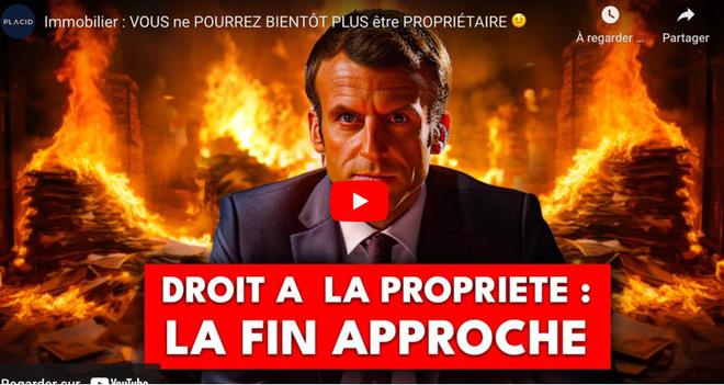 Nouveau scandale Immobilier – le « projet » de Macron dévoilé : Vous ne pourrez bientôt plus être propriétaire, vous ne serez QUE locataire de votre bien !