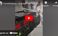 Convertisseur / Onduleur 12V vers 220V 4000 watts made in China part.16 - Test sur four Micro-Ondes 900 Watts