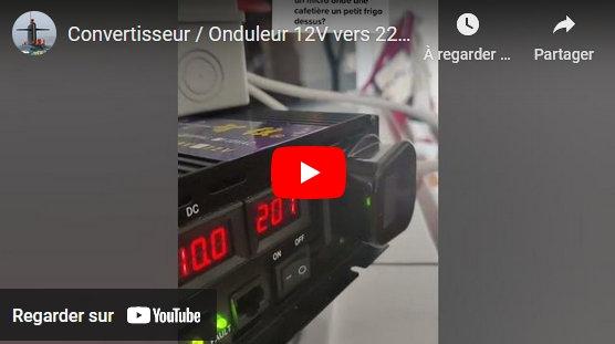 Convertisseur / Onduleur 12V vers 220V 4000 watts made in China part.16 - Test sur four Micro-Ondes 900 Watts