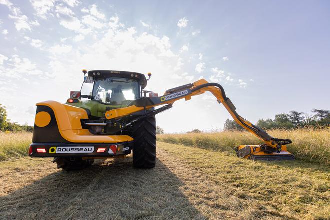 Nouvelle épareuse Rousseau Kondor : hydraulique ou électrique