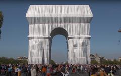 Jeanne-Claude et Christo : les matériaux utilisés pour l’Arc de Triomphe empaqueté vont avoir une seconde vie