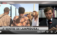 Erik Tegnér à Lampedusa : “Sur place, j’ai vu une immigration économique à 90%” (VIDÉO)