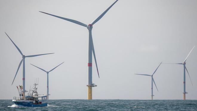 Éolien offshore : dans le vent du premier parc en mer de France au large deSaint-Nazaire