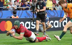 Rugby - CM - L'Australie s'impose difficilement contre le Portugal en Coupe du monde
