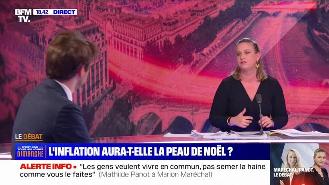 Mathilde Panot, à Marion Maréchal: "Votre programme économique, c'est faire du Macron, mais en pire"