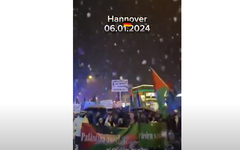 Allemagne : sous les flocons de neige, la belle et longue procession en faveur de la Palestine