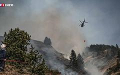 Hautes-Pyrénées : 12 hectares brûlés... près des pistes d'une station de ski