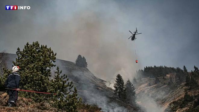 Hautes-Pyrénées : 12 hectares brûlés... près des pistes d'une station de ski