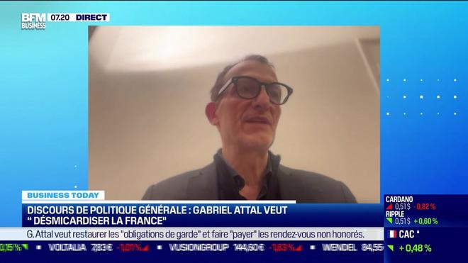 Gilbert Cette (Neoma Business School) : Gabriel Attal veut "désmicardiser la France" - 31/01