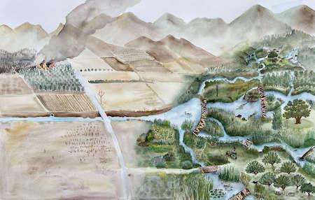 Drawing Lab présente l’exposition “Le temps profond des rivières” de Suzanne Husky