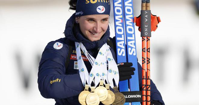 Biathlon : avec Julia Simon, la France danse au sommet