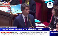 Ukraine: "La Russie a aussi choisi de s'en prendre à la France" via "des manœuvres d'influence", déclare Gabriel Attal