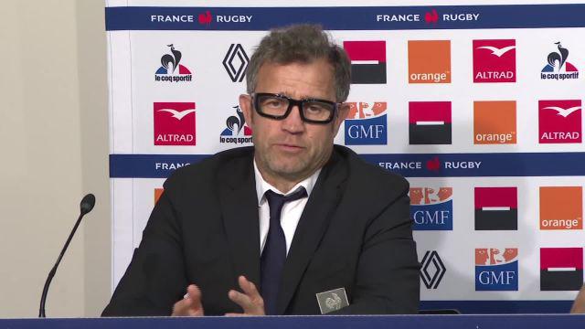 Rugby - Tournoi - Bleus - Fabien Galthié, après le nul entre la France et l'Italie : « On est dans le dur »