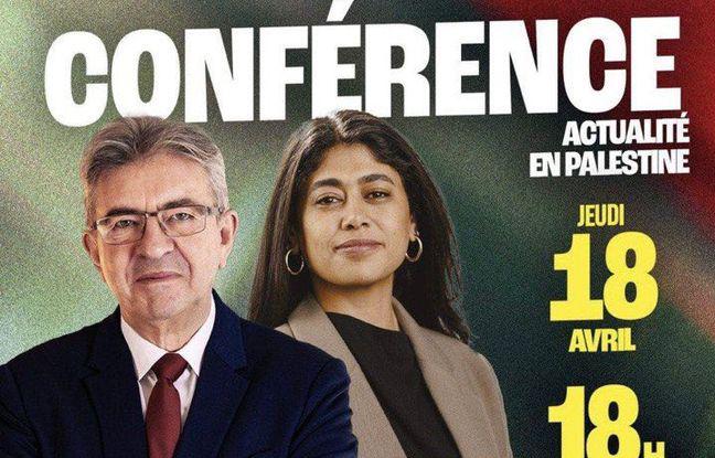 Lille : Une conférence sur la Palestine avec Jean-Luc Mélenchon et Rima Hassan fait bondir la droite