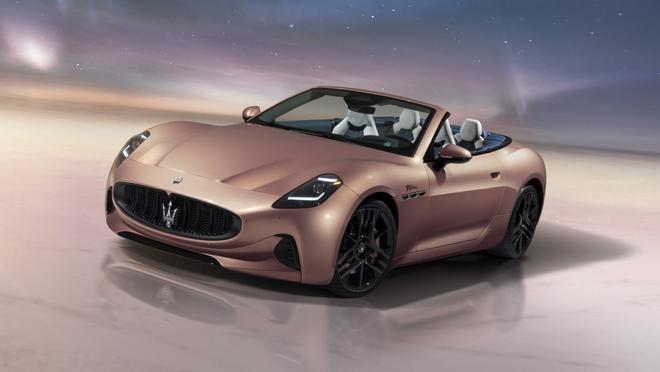 La Maserati GranCabrio Folgore est un cabriolet électrique 4 places de 760 ch