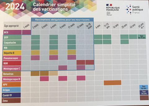 Le nouveau calendrier vaccinal 2024 : varicelle, hépatite A, coqueluche, BCG (vaccins), méningites