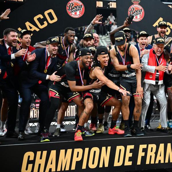 Basket - Betclic Élite - Monaco sacré champion de France après sa large victoire sur Paris