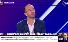 Jean-Luc Mélenchon à Matignon: "Je pense qu'il est capable d'être Premier ministre", affirme Manuel Bompard