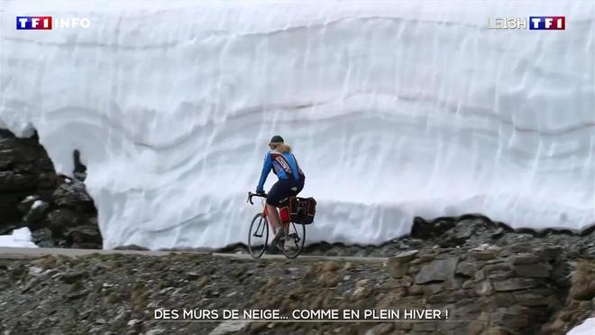 Des murs de neige... comme en plein hiver !