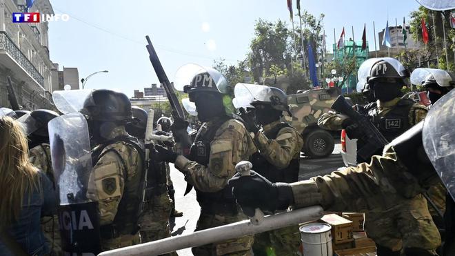 Bolivie : des militaires dans les rues de La Paz, le président appelle à la mobilisation contre un "coup d'Etat"