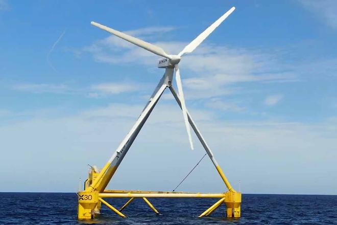 NextFloat+, l’invention d’une éolienne offshore qui pivote en fonction du vent, comme une girouette