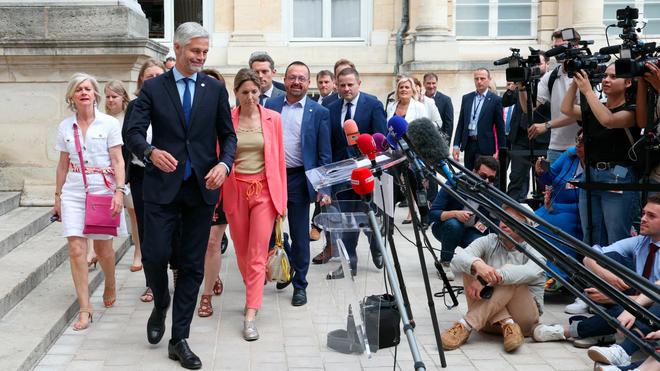 Assemblée nationale: Laurent Wauquiez élu président du groupe LR, renommé "La Droite républicaine"