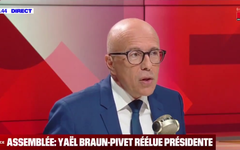 Assemblée nationale : Éric Ciotti appelle Emmanuel Macron à démissionner