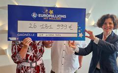 Euromillions : un couple en vacances remporte un jackpot de 26 millions d’euros