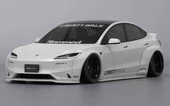 Liberty Walk s’attaque à la Tesla Model 3