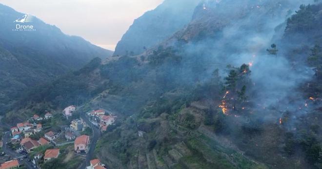 Portugal : un grave incendie frappe l'île de Madère