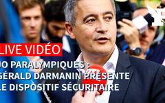 Jeux Paralympiques: Gérald Darmanin présente le dispositif de sécurité