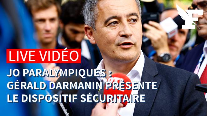 Jeux Paralympiques: Gérald Darmanin présente le dispositif de sécurité