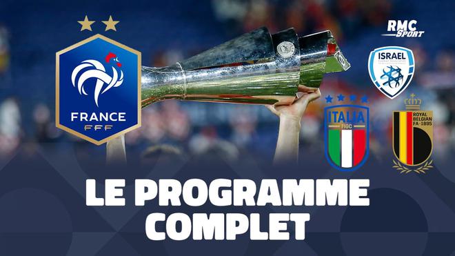 Ligue des Nations : La France contre l'Italie et la Belgique, le calendrier complet