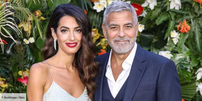 PHOTO – Mostra de Venise 2024 : Amal Clooney fabuleuse dans une robe transparente Chanel