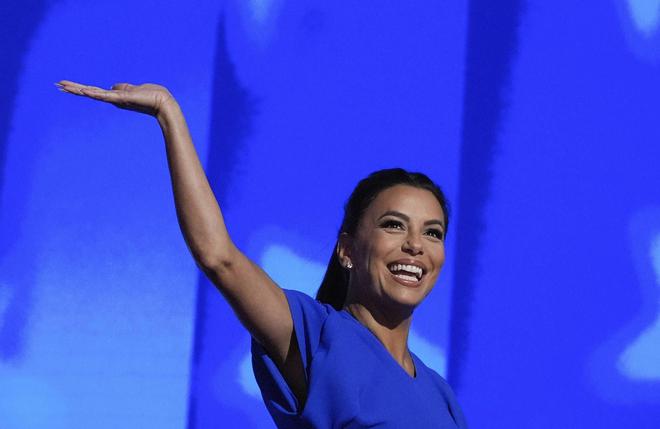 Eva Longoria réinvente le slogan de Barack Obama pour Kamala Harris