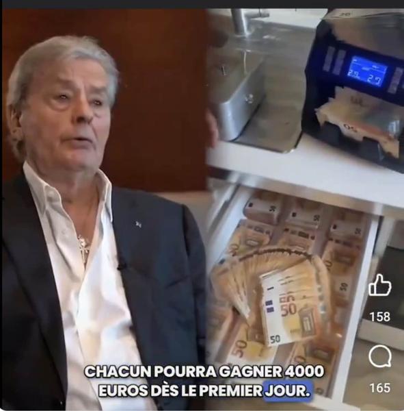 « J’ai décidé de distribuer une partie de mon argent aux Français » : cette folle fausse vidéo d’Alain Delon