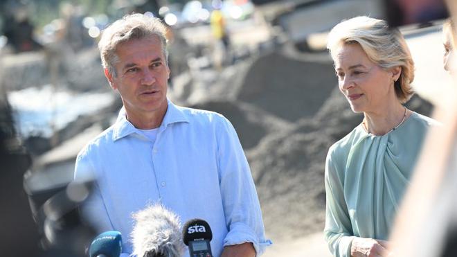 Ursula von der Leyen annonce des fonds supplémentaires pour la Slovénie après les inondations de 2023