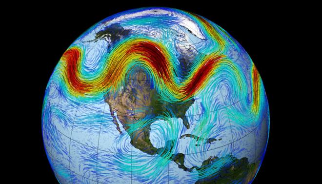 Les courants-jets planétaires commenceraient à se déplacer à cause du réchauffement climatique